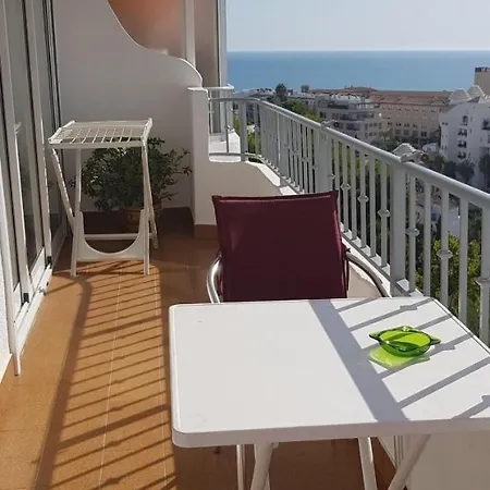 With One Bedroom In Torremolinos, With Wonderful Sea View, Pool Acc... Apartmán Torremolinos